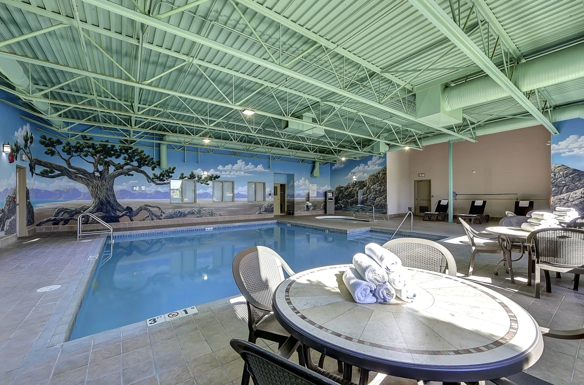 Enjoying Hotel with Swimming Pool