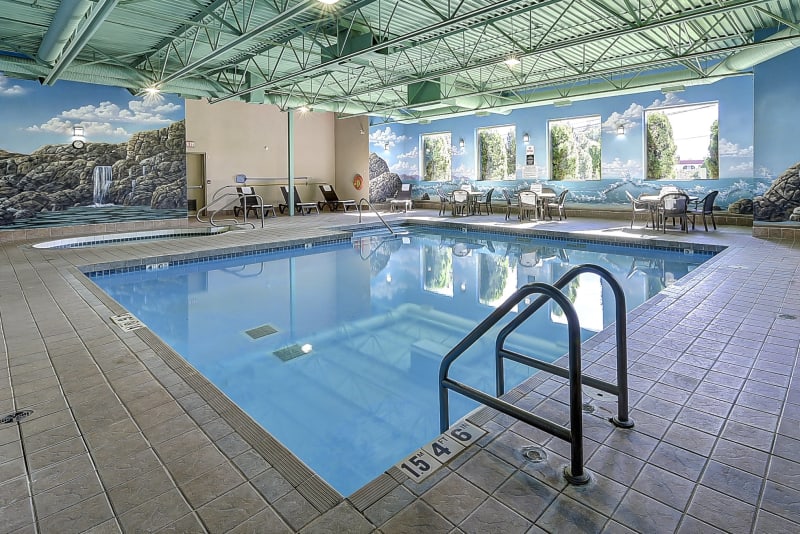 The pool at Best Western PLUS Osoyoos Hotel & Suites